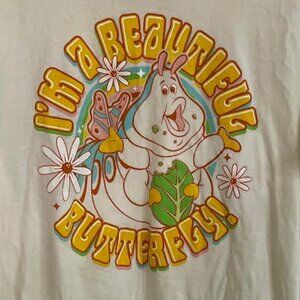 Disney Pixar "A Bug's Life" Heimlich "I'm a Beautiful Butterfly" T-Shirt
